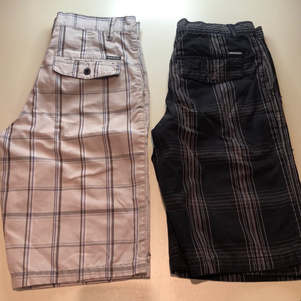 Quiksilver boys size 12 shorts